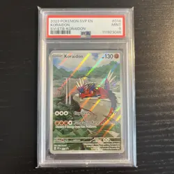 PSA 9 Koraidon 014 SVP EN Scarlet & Violet ETB Promo 2023 Pokemon - Image 1