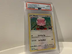 Blissey 052/078 Pokemon GO Holo PSA 8 - Image 1