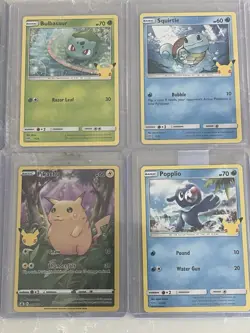 Pokemon TCG Celebrations 25th Anniversary Birthday Pikachu Greninja Bundle - Image 5