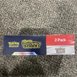 Pokemon Elite Trainer Box Scarlet & Violet Surging Sparks 2-Pack SEALED (Costco) - Image 5
