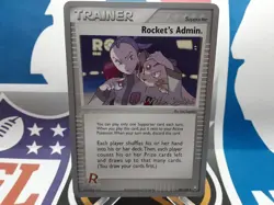 🔥2006 Pokemon World Championship Trainer Supporter Rocket's Admin #86/109 - Image 1