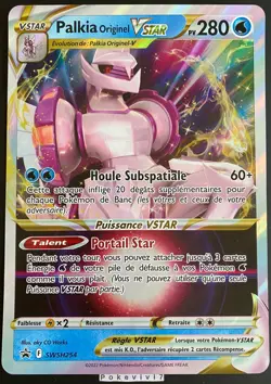 Carte Pokemon PALKIA Vstar SWSH254 PROMO JUMBO VSTAR Epee et Bouclier FR NEUF - Image 1