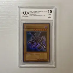 Yu-GI-Oh - Graded/PSA 10 LOB-070 Red Eyes B. Dragon - 2002 MINT - North American - Image 1