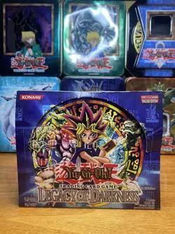 Yugioh Legacy Of Darkness 1st Edition Booster Box Empty - Image 1