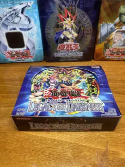 Yugioh Legacy Of Darkness 1st Edition Booster Box Empty - Image 2