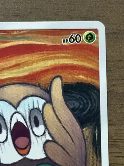 Rowlet 290/SM-P MUNCH The Scream 2018 Pokemon Card Promo Japanese 99 - Image 4