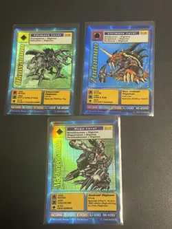 (FOR BUYER) Digimon Lot Of 3 Holo Cards - Image 1