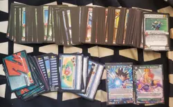 Dragon Ball Z 2000 Card Lot + 2 Modern Dragon Ball Super Masters Cards - Image 1