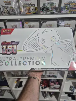 Pokemon Cards 151 UPC - Ultra Premium Collection Box Factory Sealed - Mew - Image 1