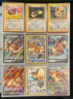 Pokemon TCG 41x Eevee cards Lot NM condition no duplicate card - Image 1