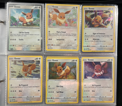 Pokemon TCG 41x Eevee cards Lot NM condition no duplicate card - Image 2