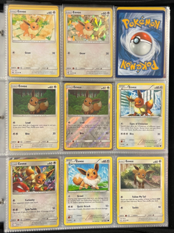 Pokemon TCG 41x Eevee cards Lot NM condition no duplicate card - Image 3