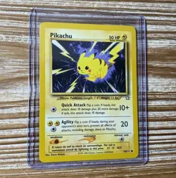Pikachu Neo Genesis 70/111 Pokemon Card Unlimited NM-Mint - Image 1