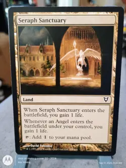 MTG Magic the Gathering Seraph Sanctuary (228/252) Avacyn Restored - Image 1