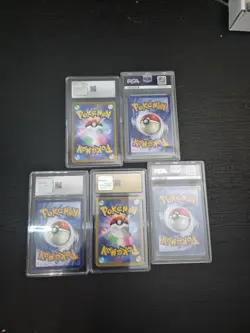 Lot Of 5 Pokemon Card Graded Slabs Charizard, Electrode Psa, Cgc - Image 4