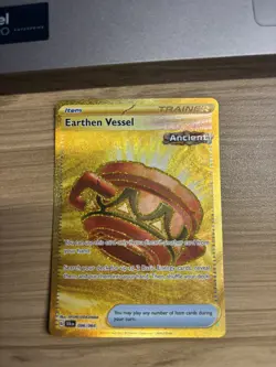 Pokemon EARTHEN VESSEL Shrouded Fable 096/064 Hyper Rare Holo NM - Image 1