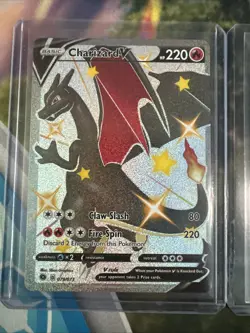 Charizard V 2020 Pokemon Champions path 079 & VMax Rainbow 074 Set - Image 2