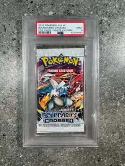 Pokemon TCG Boundaries Crossed Booster Pack - White Kyurem Artwork PSA 9 MINT - Image 1