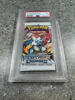 Pokemon TCG Boundaries Crossed Booster Pack - White Kyurem Artwork PSA 9 MINT - Image 3
