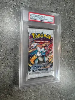 Pokemon TCG Boundaries Crossed Booster Pack - White Kyurem Artwork PSA 9 MINT - Image 4