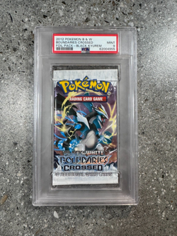 Pokemon TCG Boundaries Crossed Booster Pack - Black Kyurem Artwork PSA 9 MINT - Image 1