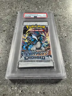 Pokemon TCG Boundaries Crossed Booster Pack - Black Kyurem Artwork PSA 9 MINT - Image 2