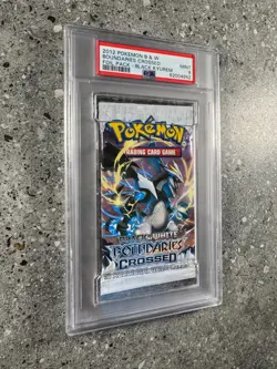 Pokemon TCG Boundaries Crossed Booster Pack - Black Kyurem Artwork PSA 9 MINT - Image 4