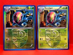 Pokemon Tcg Accelgor 8/101 Plasma Blast Reverse & Non Holo - Image 1