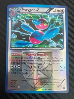 Pokemon TCG Porygon-Z 74/101 Reverse Holo BW Plasma Blast LP - Image 1