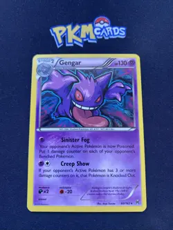 Pokemon TCG Gengar Breakthrough 60/162 Holo Rare MP. - Image 1