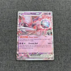 Pokemon TCG Team Rocket’s Mewtwo EX 081/182 - Destined Rivals - Mint Condition - Image 1