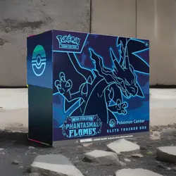 PRESALE Phantasmal Flames ETB Pokemon Center Exclusive PRESALE - Image 1