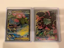 Bulbasaur 133/132 Mega Evolution Promo + Mega Venusaur EX 155/132 - Pokemon - NM - Image 1