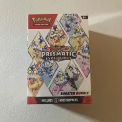 Pokemon TCG Scarlet & Violet Prismatic Evolutions Booster Bundle Factory Sealed - Image 1