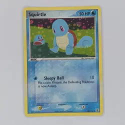 Pokemon TCG Squirtle 82/112 Reverse Holo FireRed & LeafGreen Rare Mint Card - Image 1