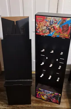 Pokemon: Mega Evolutions - Blister Pack Display (no cards) With Stand - Image 1