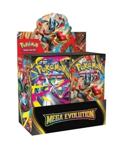 Pokemon TCG Mega Evolution Enhanced Booster Box 36 Packs Collectible Cards - Image 1
