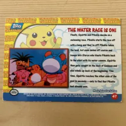 Topps Pokemon Pikachu Vacation x7 Cards, Inc. A Great Day No.58 Black Back Holo - Image 3