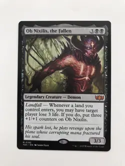 Ob Nixilis the Fallen MTG Magic the Gathering Card NM Near Mint TDC - Image 1