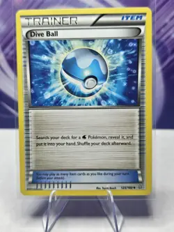 Dive Ball 125/160 Primal Clash Regular Uncommon Pokemon TCG Card - Image 1