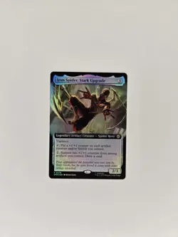 Iron Spider, Stark Upgrade Extended Art Foil 0279 Magic The Gathering Spider-Man - Image 2
