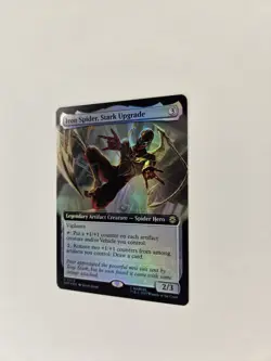 Iron Spider, Stark Upgrade Extended Art Foil 0279 Magic The Gathering Spider-Man - Image 3