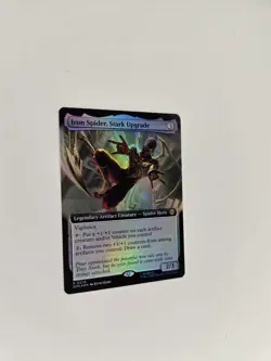 Iron Spider, Stark Upgrade Extended Art Foil 0279 Magic The Gathering Spider-Man - Image 4