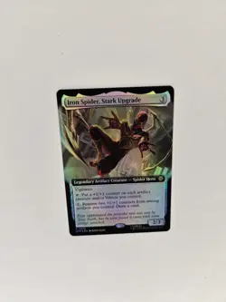 Iron Spider, Stark Upgrade Extended Art Foil 0279 Magic The Gathering Spider-Man - Image 5