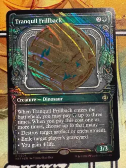 Tranquil Frillback (Halo Foil) March of the Machine: The Aftermath, FOIL, #0204 - Image 1