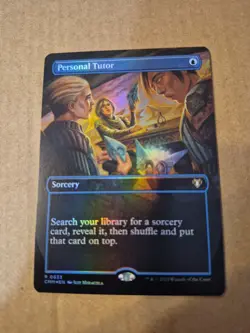 Personal Tutor (Borderless) Commander Masters Foil - Image 1