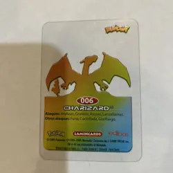 Charizard 006 Pokemon Lamincards Edibas 2005 - Image 2