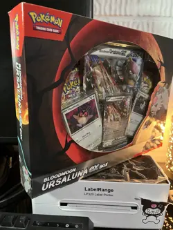 Pokemon Bloodmoon Ursaluna Ex Box | Factory Sealed - NEW !Sealed Usa Seller - Image 4
