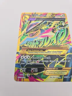 Pokemon Mega M Rayquaza EX 98/98 Near Mint Condition - Image 3