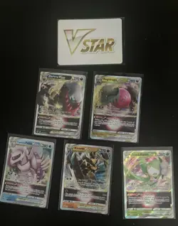 Pokemon Vstars - Lot of 5 + Vstar Logo. READ DESCRIPTION! - Image 1